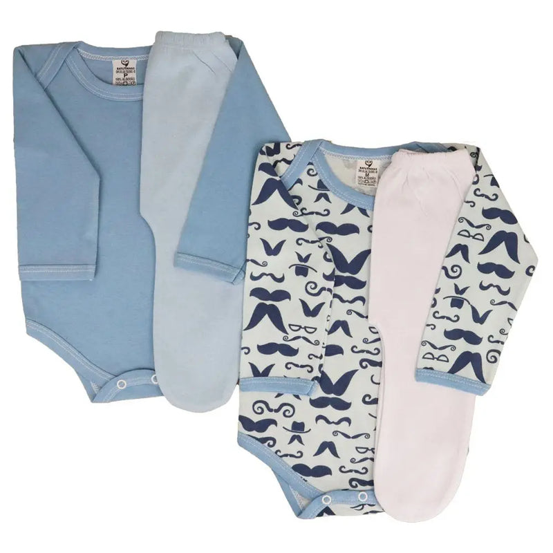 Kit Roupa De Bebe 42 Peças Enxoval