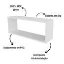 Kit 3 Nichos Retangulares MDF